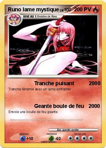 Pokemon Runo lame mystique
