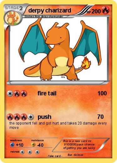 Pokemon derpy charizard