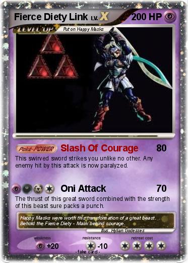 Pokemon Fierce Diety Link