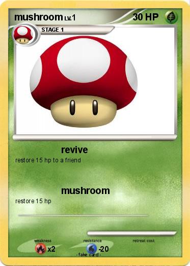 Pokemon mushroom