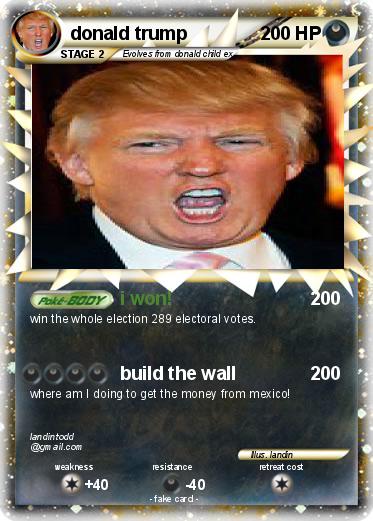 Pokemon donald trump