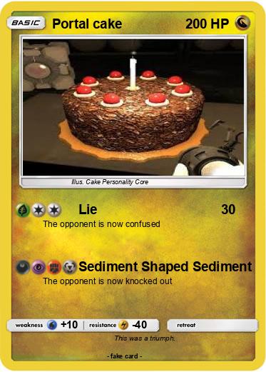 Pokemon Portal cake