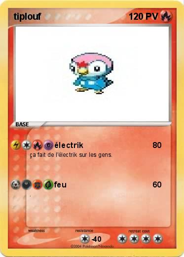 Pokemon tiplouf