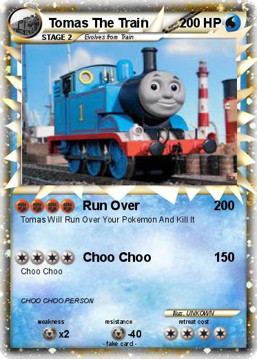 Pokemon Tomas The Train