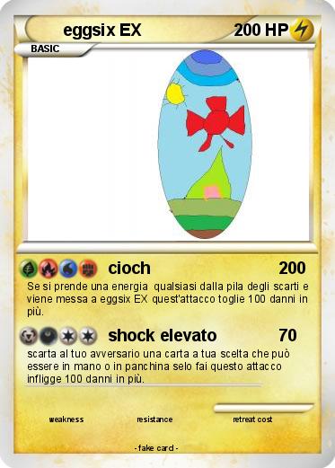 Pokemon eggsix EX