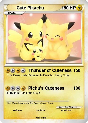 Pokemon Cute Pikachu