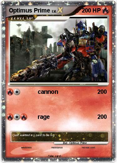 Pokemon Optimus Prime