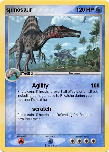 Pokemon spinosaur