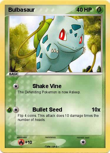 Pokemon Bulbasaur