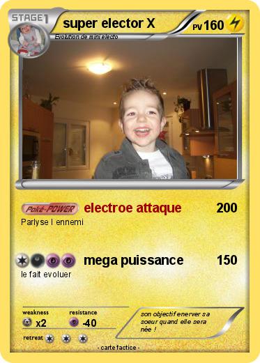 Pokemon super elector X