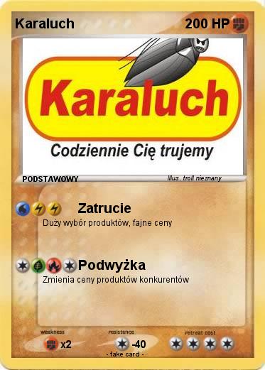 Pokemon Karaluch