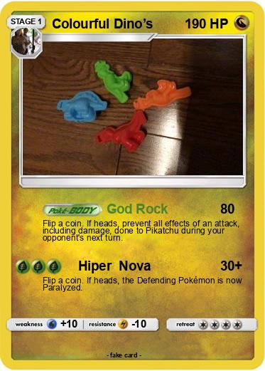 Pokemon Colourful Dino’s