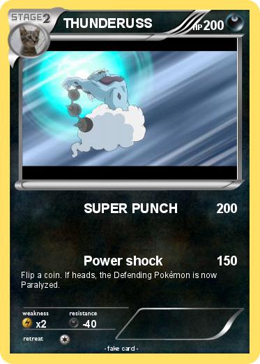 Pokemon THUNDERUSS
