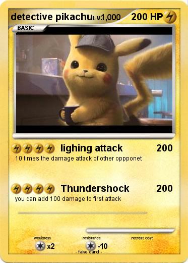 Pokemon detective pikachu