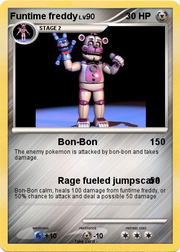 Pokemon Funtime freddy