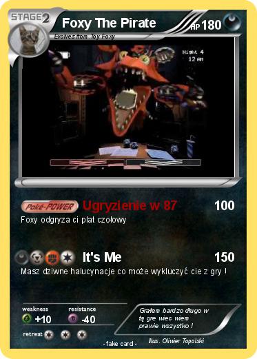 Pokemon Foxy The Pirate