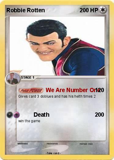 Pokemon Robbie Rotten