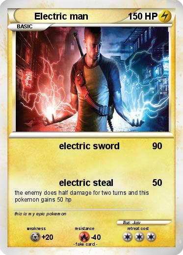 Pokemon Electric man