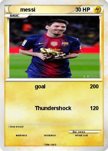 Pokemon messi