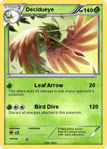 Pokemon Decidueye