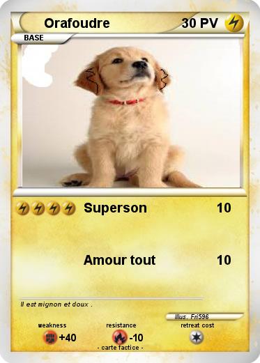 Pokemon Orafoudre
