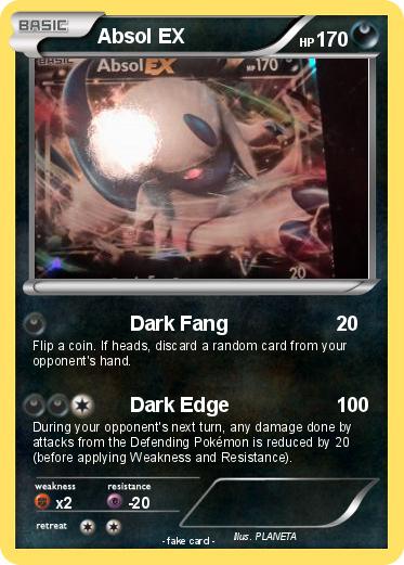 Pokemon Absol EX