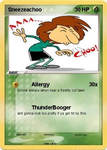 Pokemon Sneezeachoo