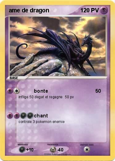 Pokemon ame de dragon