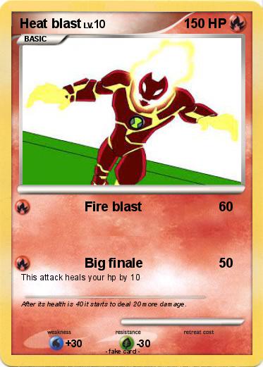 Pokemon Heat blast