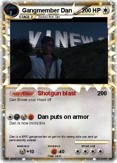 Pokemon Gangmember Dan