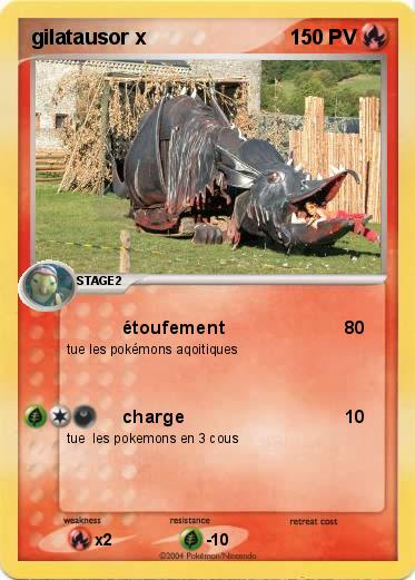 Pokemon gilatausor x