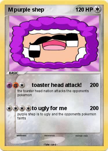 Pokemon M purple shep