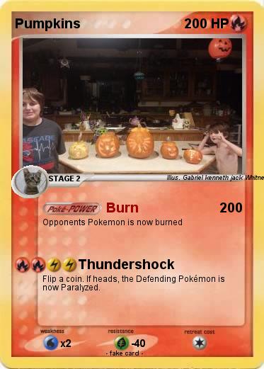 Pokemon Pumpkins