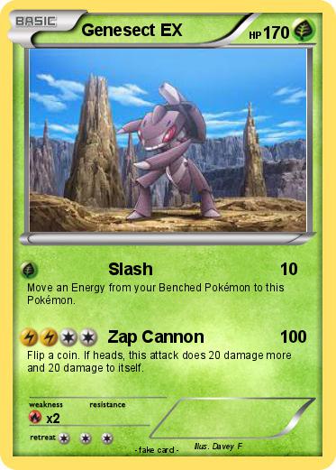 Pokemon Genesect EX