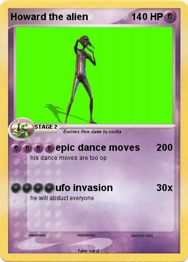 Pokemon Howard the alien
