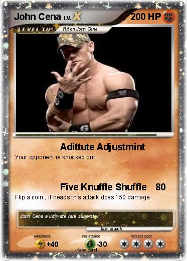 Pokemon John Cena