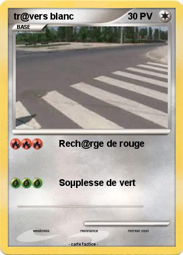 Pokemon tr@vers blanc