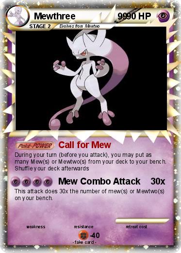 Pokemon Mewthree                 99