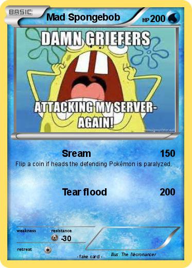 Pokemon Mad Spongebob
