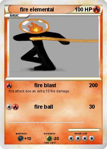 Pokemon fire elemental