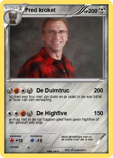 Pokemon Fred kroket