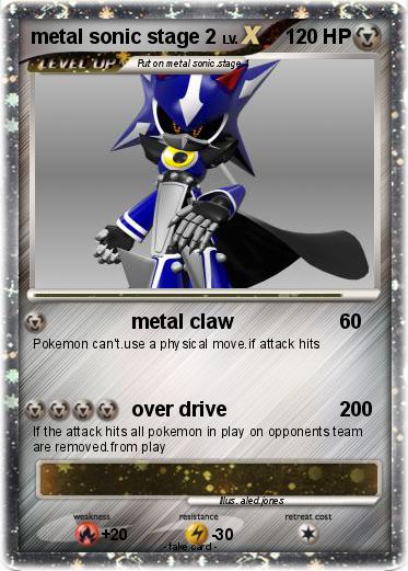Pokemon metal sonic stage 2