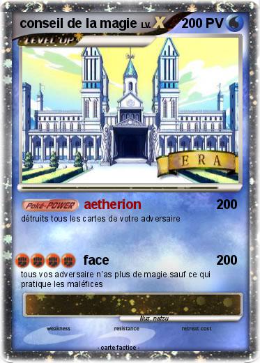 Pokemon conseil de la magie