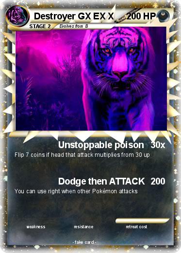 Pokemon Destroyer GX EX X