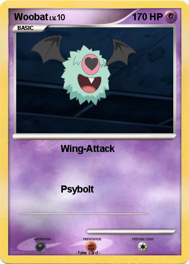 Pokemon Woobat
