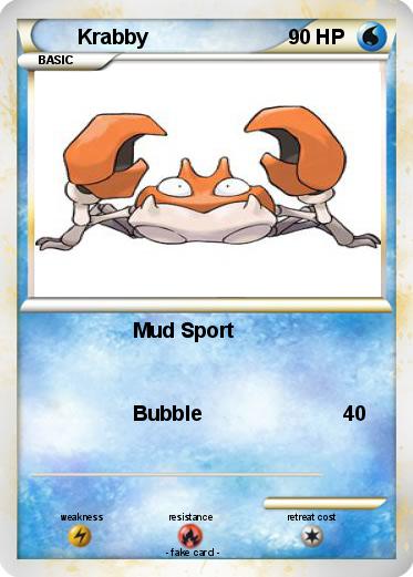 Pokemon Krabby