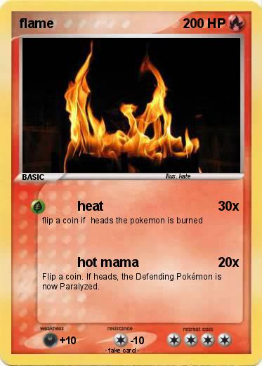 Pokemon flame