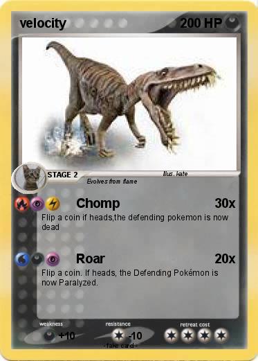 Pokemon velocity