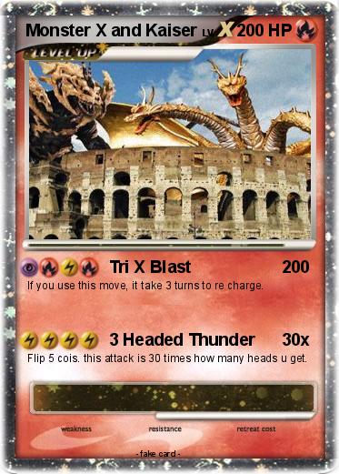 Pokemon Monster X and Kaiser