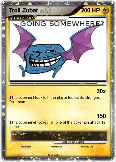 Pokemon Troll Zubat
